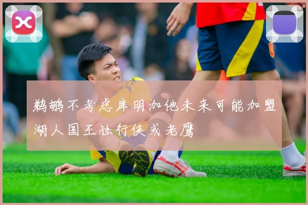 鹈鹕不考虑库明加他未来可能加盟湖人国王独行侠或老鹰